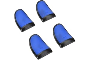 SOCOBETA Extended Grips L2 R2 Extended Grips Soft Touch Controller Extenders Boutons Extension Trigger pour PS4(Bleu)