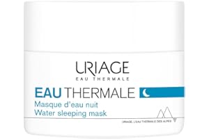 Uriage Hydro-Aktywna maska na noc z kwasem hialuronowym i SZLACHETNYM BIAŁYM - skóra jest wypoczęta jak po 8 godzinach snu. Jedwabista maska żelowa - cudowny kwiatowy zapach - bez parabenów I Nie