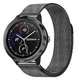 garmin fenix 5x armband leder 【Bequeme Trageeigenschaften】Aus hochwertigem Edelstahl, die haltbar und langlebig ist. Schnellverschluss-Design sorgt für eine einfache und schnelle Installation und Entfernung.