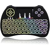 Mini Wireless Keyboard 2.4Ghz Backlight Remote Control with Keyboard Touchpad Mouse Combo for Google Android Smart TV Raspberry Pi 3 Xbox 360 HTPC IPTV