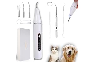 THREE STARS Kit de Limpieza de Dientes de Perros y Gatos - Plaque Off - Limpiador de Dientes para Mascotas con 5 Modos - Cuidado dental de tu mascota (Perro & Gato)