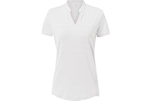 donhobo Damen T-Shirt Kurzarm V-Ausschnitte Laufshirt Sommer Leichte Atmungsaktiv Schnell Trockened Sport Fitness Running Yoga Tops