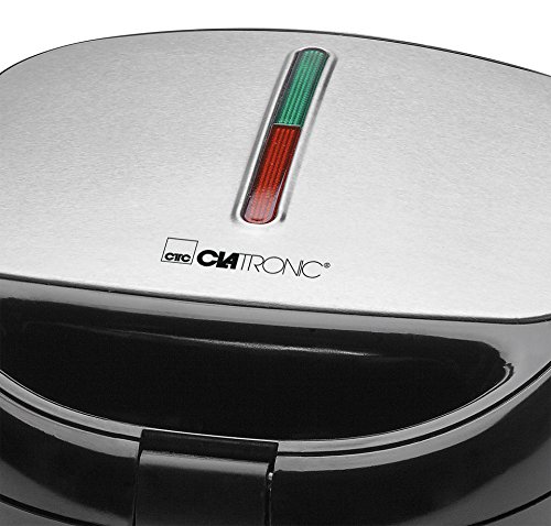 Clatronic ST/WA 3670 3in1 Sandwichmaker, Waffelautomat, Kontaktgrill, inkl. 3 antihaftbeschichteter Wechselplatten - 4