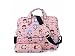 Produktbild LridSu Multifunktional 13 Zoll Smeil Mädchen Shockproof Tablet Laptoptasche Handtasche Computer Umhängetaschen für Frauen