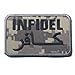 Produktbild KingNew Stickerei Badge unglaube Armee Camouflage Stickerei-Abzeichen Militär Tactical Armband Patches für Kleidung Tasche Gap (ACU Camouflage)