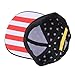 Bigood Kids Hip-Hop Flat Visor More Stars Snapback Baseball Cap Sun Hat Red