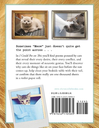 Livres Couvertures de I Could Pee on This: And Other Poems by Cats