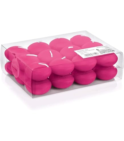 Candele Galleggianti P&D - Rosa Oro, 4 Cm, Confezione Da 50 - Foto 4