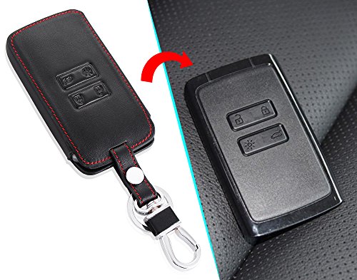 Car Remote Key Case Cover Wallet Key Chain For Renault Koleos 2016 Renault Kadjar 2016 Keychain