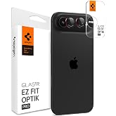 Spigen iPhone Air ile Uyumlu Kamera Lens Koruyucu Cam Kolay Kurulum Glas.tR EZ Fit Optik Pro (2 Adet) L-Series - AGL09864