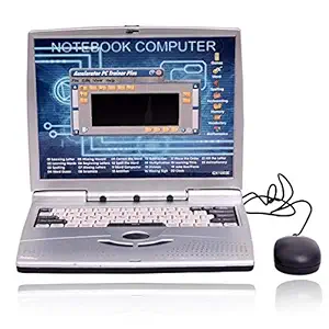 DealFry 22 Activities and Games Fun Musical Laptop Toys Notebook Computer Toy for Kids