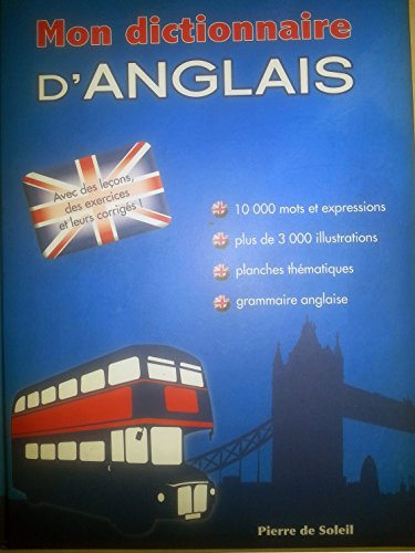 couverture de : Mon dictionnaire d'Anglais