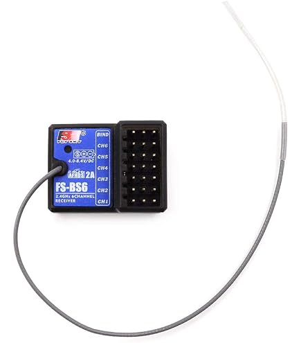 Ricevitore 6 Canali PPM IBus Ricevitore FlySky FS-iA6B 2.4Ghz 6 Canali - Compatibile Con Radiocomandi I4, I6, I10, Nuovo Ricevitore 2.4G 6 Canali