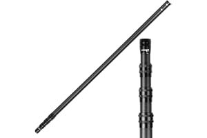 DOBEN Carbon Fiber Pool Pole 15FT(4.6m), Premium Adjustable Telescopic Pole Swimming Pool Cleaning Pole, Ultralight, Sturdy Pool Skimmer Pole for Removes Leaves, Debris from Pools, Ponds and Fountains