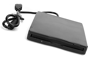 PLYISTY USB Floppy Drive, 3.5 Inch Portable Floppy Disk Drive, External FDD Floppy Diskette Drive, USB Floppy Disk Reader Drive for Laptop Desktop, for 10/8/7