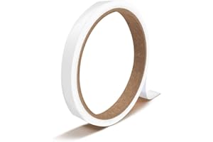 GREENSTIK MATERIALS 6mm x 10m Self Adhesive Coloured Vinyl Pinstripes Car, Vehicle Graphics & Detailing (Pinstripe Gloss White 6mm)