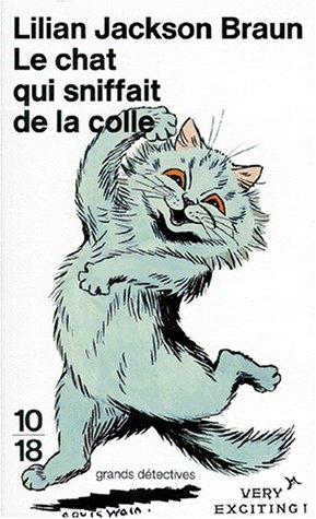 couverture de : Le chat qui sniffait de la colle