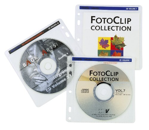 Hama CD-ROM Pockets 100Stück
