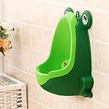 Frosch gestalten Kinder Babys Kids Boys Kunststoff Toilettentraining Urinal pinkeln Trainer Potty Grün - 5