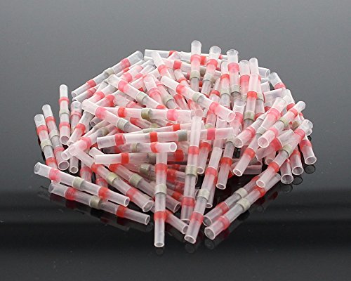 Preisvergleich Produktbild 100x Lötverbinder 0.8-2.0mm² (rot)