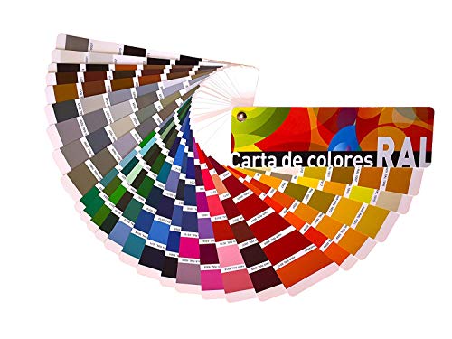 Rugoplast - Carta de colores RAL Estándar. Paleta de colores profesional