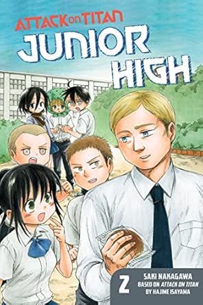 Attack On Titan Junior High Vol 2 Attack On Titan Junior High Ebook Isayama Hajime Nakagawa Saki Nakagawa Saki Amazon Co Uk Kindle Store