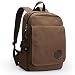 Produktbild RucksackDamen Herren Studenten Backpack 40*32*12cm Rucksack für 15" Notebook Lässiger Daypacks Schüler Khaki Leinwand Backpacks für Wandern Reisen Camping