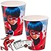 Produktbild 8 Becher * LADYBUG * für Kindergeburtstag oder Superheldinnen-Mottoparty // Marienkäfer Miraculous Lady Bug Partybecher Pappbecher Cups Motto Party