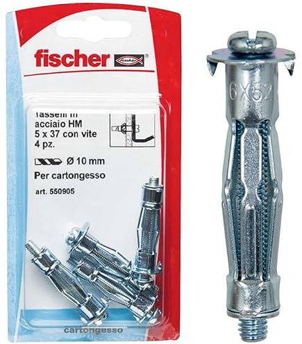 1BLISTER TASSELLO ACCIAIO 'MINI' M 3 6 X 40 PZ.10 1BLISTER TASSELLO ACCIAIO 'MINI' M 3 6 X 40 PZ.10