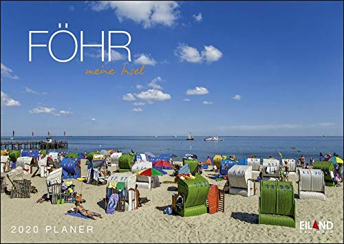 Föhr ...meine Insel. Wandkalender 2020. Monatskalendarium. geheftet. Format 31 x 22 cm