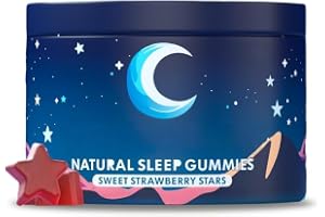 Natural Sleep Gummies - Adult Sleep - Främjar naturligt avkopplande, djup, vilsam sömn