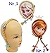 Produktbild 1 Stück _ Haarreif / Haarband - " Disney die Eiskönigin - Frozen / Prinzessin Anna " - mit Haaren & Schleifen - Haarsträhnchen / Strähnen - geflochtenen Haarsträhnen - Schmuck Haarschmuck - für Kinder Mädchen - Prinzessin Olaf - völlig unverfroren - Elsa Arendelle - Haarspange Haarzopf / Kinderschmuck - Haare Zopf / Krone - Haargummi - Kindergeburtstag - pink / Reif - Haarreifen - Zöpfe