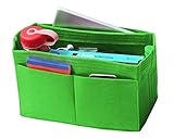 Halten Sie Ihre Tasche sauber und alles gut organisiert. Sparen Sie Zeit beim Wechseln zu einer anderen Einkaufstasche. Tragbar und kompakt. Einfach in Ihrer Einkaufstasche zu verstauen.