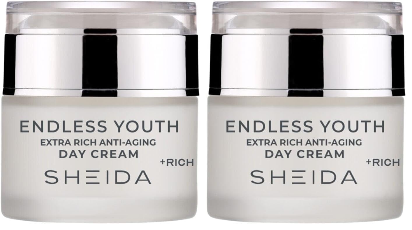 Sheida Endless Youth Yaşlanma Karşıtı Extra Zenginleştirilmiş Gündüz Kremi 50ml (2 paketi)