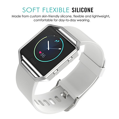 MoKo Fitbit Blaze Armband – [6 Stück] Silikon Sportarmband Sport Band Uhrenarmband Uhr Erstatzband für Fitbit Blaze Smart Fitness Watch - 2