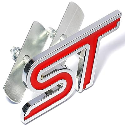 Garage-SixtySix Grille Emblem ST Rouge