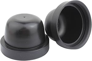 TOMALL 70mm 2.76 inch PVC Rubber Seal Dustproof Covers for HID LED Headlight Conversion Kit