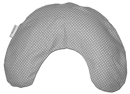 THERALINE Schlaf- und Nackenkissen mittel Gr. 100x21cm, inkl. Bezug, Mikroperlenfüllung