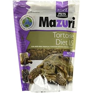 Mazuri Tortoise Diät LS tropische Arten Hohe Faser Geringe Stärke Formuliert 354ml