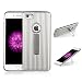 Produktbild HengJun Für iPhone 6 / iPhone 6S Fall, TPU + PC-Deichsel Horizontal Vertikal Creative Design 2in1 Standhalterung Seismic Anti-Schock Doppel-Schutzhülle für Huawei iPhone 6 / iPhone 6S - Silber