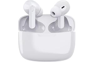 VBESTLIFE Y113 Language Translator Earbuds, Two Way Translator Device for 114 Languages Online Translation, Bluetooth Translation Headset (White)