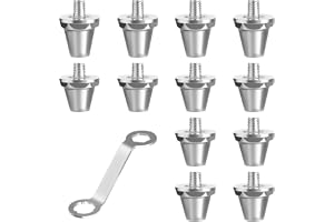 flintronic Fotbollskängor, utbyte, transparent halkfri rugbystift, plastdubbar för vuxna, barn, fotboll, rugbyskor, olika uto
