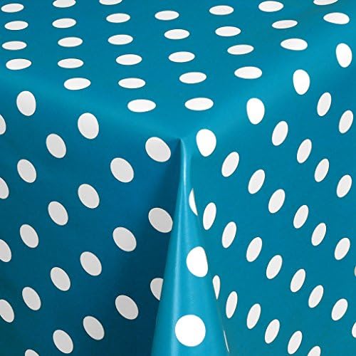 Waxed Cloth Tablecloth Oval Round – Square – In Different Sizes – Punkte