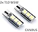 Produktbild Intersale B525 2x T10 W5W 3x 5050SMD LED CanBus Umfeldbeleuchtung Plug&Play