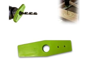LUCKKY Hole Puncher, Drill Guide, Drilling Locator, Woodworking Center Scriber Line Puncher Positioner Tools, Drill Accessories and Tool Aligners Devices, Vertical Pocket Hole Jig Drilling Locator (Green)