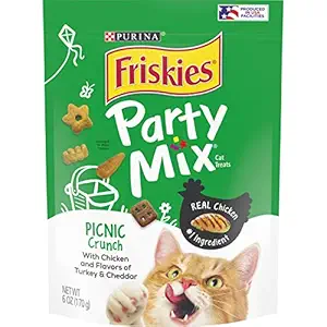 Purina Friskies Purina Friskies Party Mix Party Mix Crunch Picnic - 6 oz., 6 Pouch