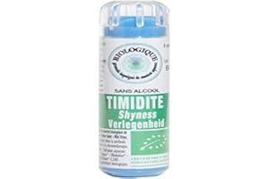 KOSMEO B Timidité Complexe Fleurs de Bach Granules sans Alcool Renforcé par Chromothérapie