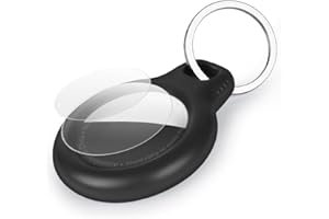 AXFEE AirTag Schutzhülle, Keyring Schutzhülle Kompatibel mit AirTags, Keyring für AirTag, Apple AirTags Case,Hülle Schlüsselanhänger, AirTag Hülle mit Schlüsselanhänger, Holder Schutzhülle für Air Tag