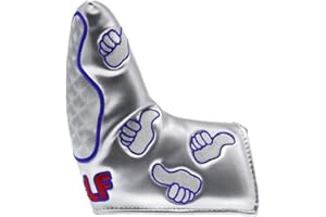 DARK HORSE MamimamiH - Copritesta per putter da golf per Scotty Cameron Taylormade Ping Titleist Odyssey Blade (argento)