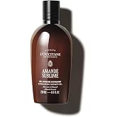 L'OCCITANE - Almond Exfoliating Shower Gel (Amande Sublime) - 250 ml | All skin types - Gently cleanses and exfoliates - Made